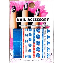 Tatuaje unghii pe baza de apa #BLE2086 Tatuaje unghii pe baza de apa